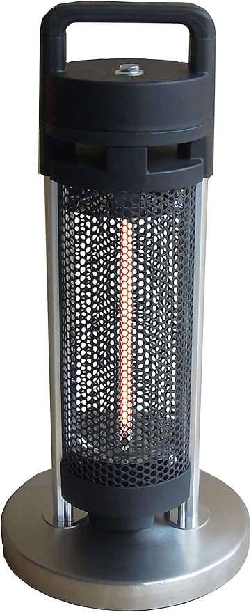 EnerG+ Infrared Electric Outdoor Heater - Portable (Under Table), Black (HEA-20960D-1)