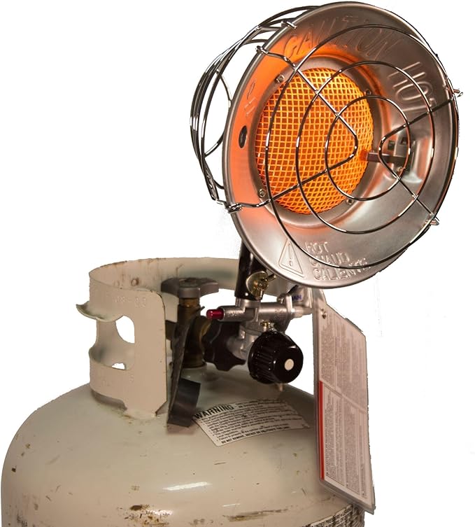 Dura Heat TT-15CSA Tank Top Heater, Silver, Medium