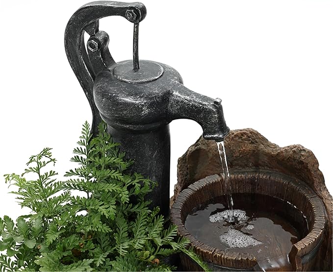 Glenville Water Pump Cascading Water Fountain