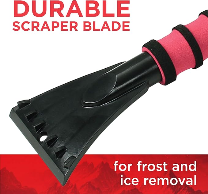 Mallory 532 26 Inch Snow Brush with Ice Scraper for Cars, Trucks, SUVs, RVs, and More (Colors May Vary) - Image 3