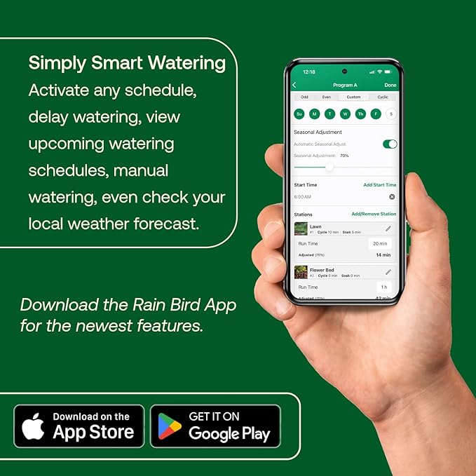 Rain Bird LNK2 Smart WiFi Module (2nd Generation), Compatible with TRU Rain Bird Irrigation Timers and ESP-LXIVM, ESP-ME, ESP ME3, ESP-TM2, LXME2, RZXe Controllers Made After 11/2/16 - Image 4