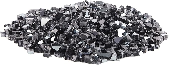 HeatPro Fir Pit Glass,Black Reflective - Image 5