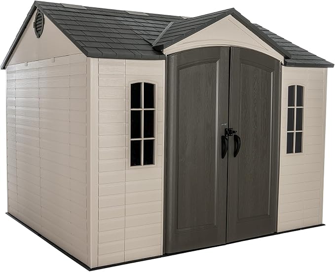 Lifetime Outdoor Storage Shed, 10 x 8 Foot by Lifetime