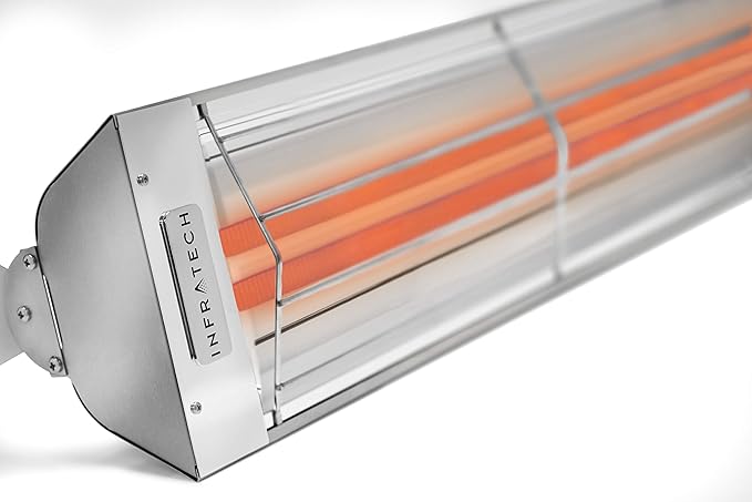 Infratech WD-Series Dual Element Stainless Steel 30" 3000 Watt Electric Outdoor Heaters