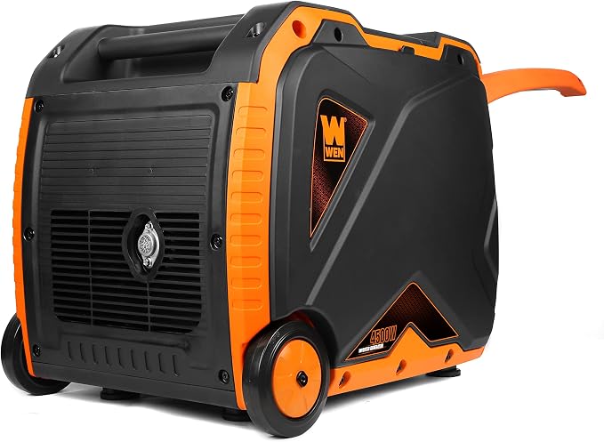 WEN DF451i Super Quiet 4500-Watt Electric Start Dual Fuel RV-Ready Portable Inverter Generator with Fuel Shut-Off - Image 4