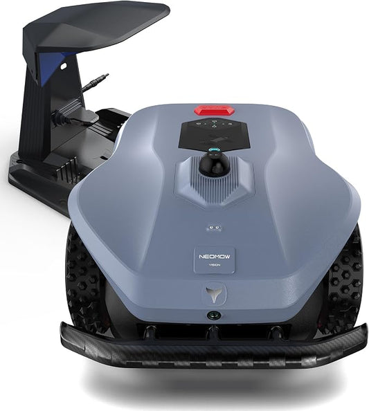 Neomow X2 LE 360° 3D LiDAR Robot Lawn Mower, Wire Free for 0.37 Acre, No RTK Antenna, 4G App Control, GPS Anti-Theft, 13Ah, IPX6, Support Upgrade AI Bionic Triple Vision Module for Auto-Mapping by HOOKIIInnovation
