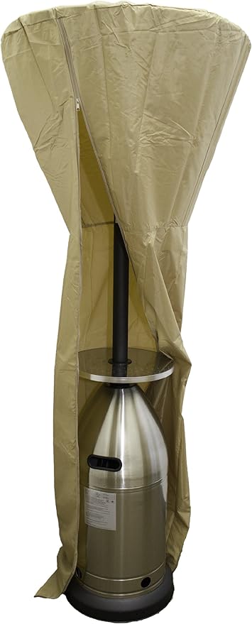 Hiland HVD-CVR-T Tall Patio Heater Cover 87 Inch, Tan