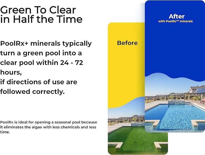 PoolRx Pool Unit #101001 6 Month Algaecide Blue Treats 7.5k-20k gallons, Single - Image 4