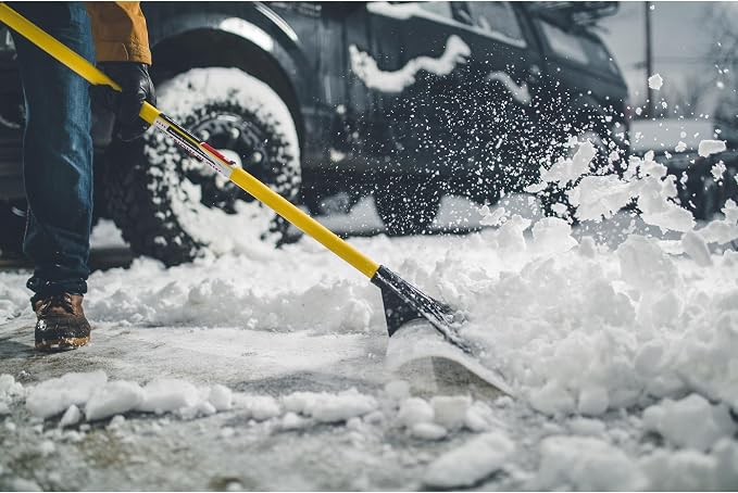 The SnowPlow Snow Pusher - 18in.W, Model Number 14A7A5BA011 - Image 3