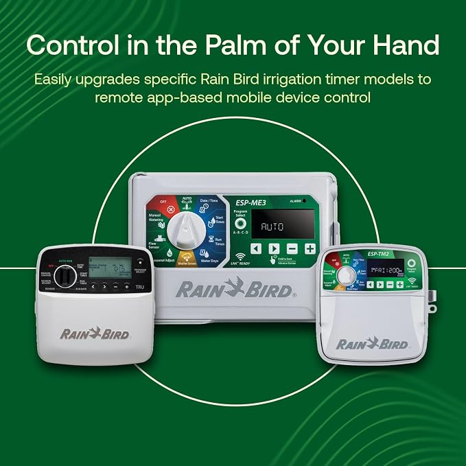 Rain Bird LNK2 Smart WiFi Module (2nd Generation), Compatible with TRU Rain Bird Irrigation Timers and ESP-LXIVM, ESP-ME, ESP ME3, ESP-TM2, LXME2, RZXe Controllers Made After 11/2/16 - Image 2