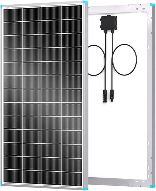 Renogy Solar Panels 200 Watt N-Type, 200W Solar Panel 16BB 25% High-Efficiency Solar Cell for 12V/24V Systems,PV Module Power Charger for Class B Van RV Marine Cabin Roof Home Farm by RenogySolar