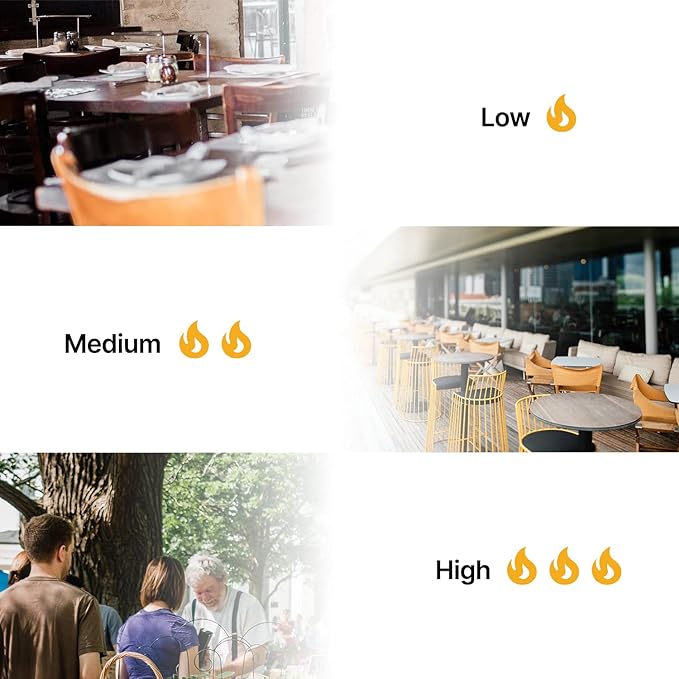 Outdoor Natural Gas Patio Heater, 45,000 BTU, XL-Series, Anti-Tilt Safety Shut-Off, Portable Heater, Includes Drink Table & Wheels, Residential & Commercial Matte Mocha 89" Tall