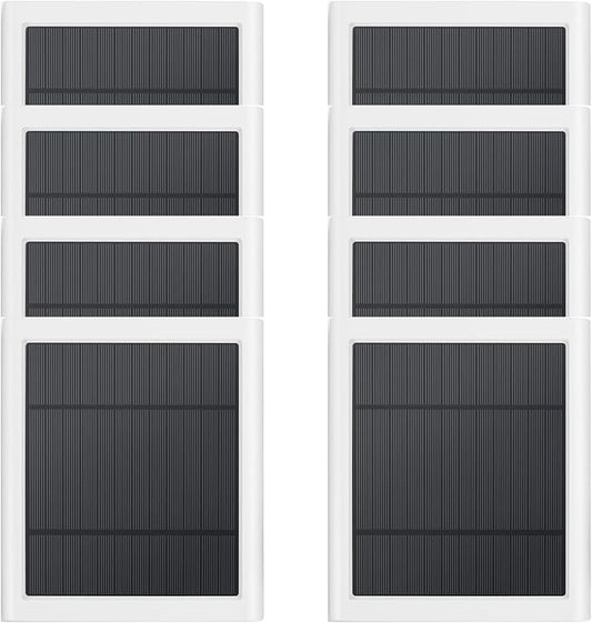 Solar Panel Outdoor for Ring (white-8pack) by Fehuatenda