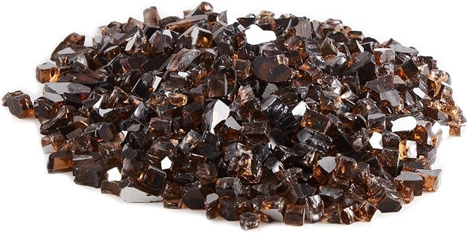 HeatPro Fir Pit Glass,Cooper Reflective - Image 5