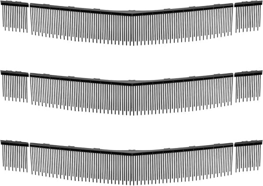 VEVOR 3 Packs Lawn Sweeper Brush Replacement, Compatible with VEVOR 30 in Lawn & Leaf Collector Sweepers, Yard Sweeper Brush Paddle with Durable V-Shaped Bristles for Easy Grass Leaf Cleanup by VEVOR