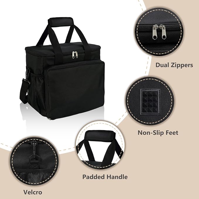 Porch Shield Portable Power Station Carrying Storage Bag for Jackery Solar Generator Explorer 500 - Image 4