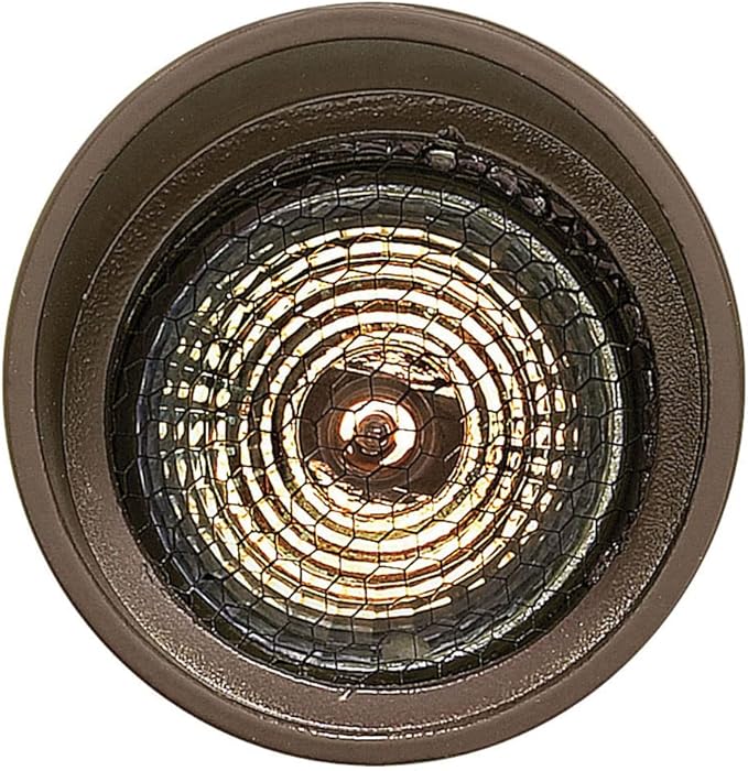 Hinkley Landscape Lighting Hardy Island Spot Light, 4w MR16 LED Blub Included, 12v, Matte Bronze Clear Lens