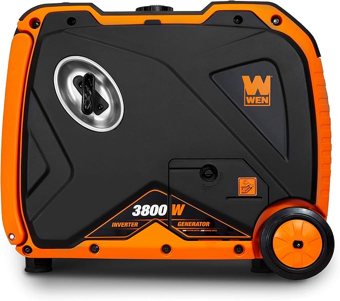 WEN Super Quiet 3800-Watt RV-Ready Portable Inverter Generator with Fuel Shut-Off and Electric Start (56380i) - Image 6