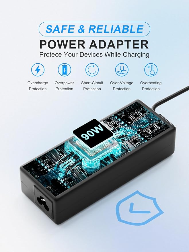 24V 90W AC Adapter Jackery Charger for Jackery Portable Power Station Explorer 160 240 300 500 550 Solar Generator 167Wh 240Wh 293Wh 518Wh Lithium Battery Charging Cord - Image 2
