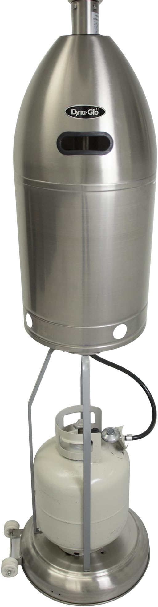 Dayno-Glo Dyna-Glo DGPH202SS Premium Stainless Steel Propane Patio Heater - 48,000 BTU