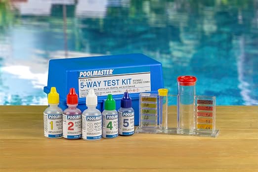 Poolmaster 22260 5-Way Swimming Pool or Spa Water Chemistry Test Kit with Case, Essential Collection - Image 7