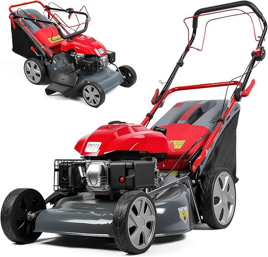 173cc 20-Inch Self-Propelled Lawn Mower, Lawn Mower, Push Lawn Mower with 60L Grass Tank for Yard Patio Lawn Landscaping by Unknown