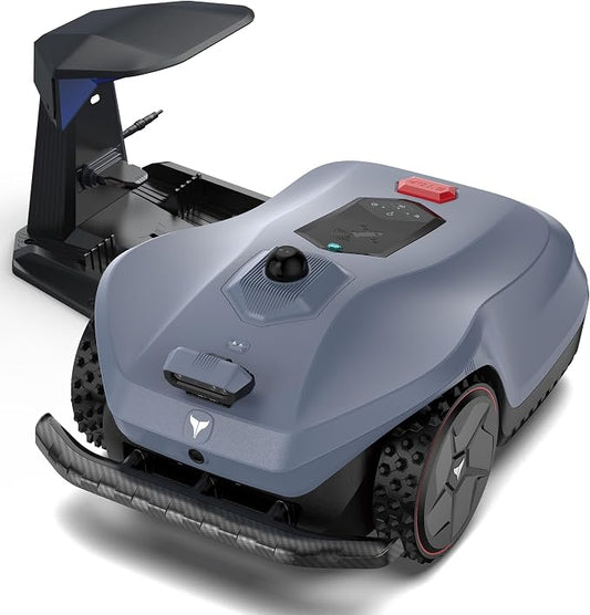 Neomow X2 Pro Auto-Mapping Robot Lawn Mower, Perimeter Wire Free for 1.5 Acres, 360° 3D LiDAR + Triple Vision AI Obstacle Avoidance, No RTK Antenna, IPX6, 4G App Control, GPS Anti-Theft, 17.5Ah by HOOKIIInnovation