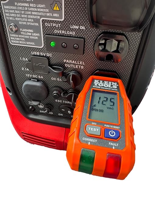 Made in USA Generator Neutral Ground Bonding Plug for Floating Neutral Generators (NEMA 5-15P 120V 15A) ?€? Solid-State PCB + Green Status LED ?€? Fixes Open Ground for RV EMS/Surge Protectors - Image 2