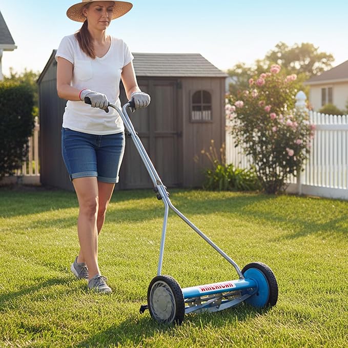 American Lawn Mower Company 2415-16 16-Inch 5-Blade Reel Push Lawn Mower - Image 6