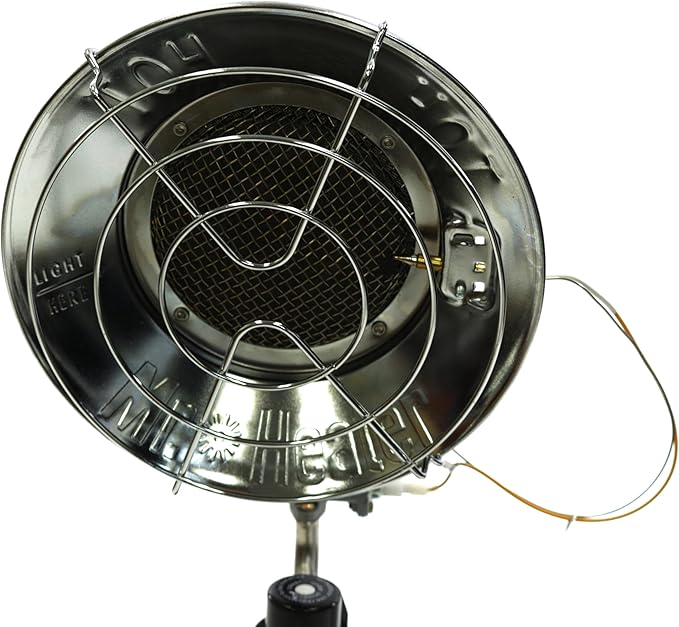 Mr. Heater MH15 Single Tank Top Outdoor Propane Heater, Silver