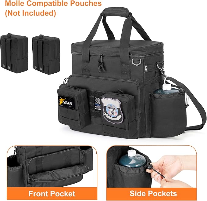 samdew Portable Propane Heater Bag Compatible with Mr. Heater MH9BX, Carrying Case with Multiple Pockets for Accessories, with Water-resistant Bottom, Bag Only