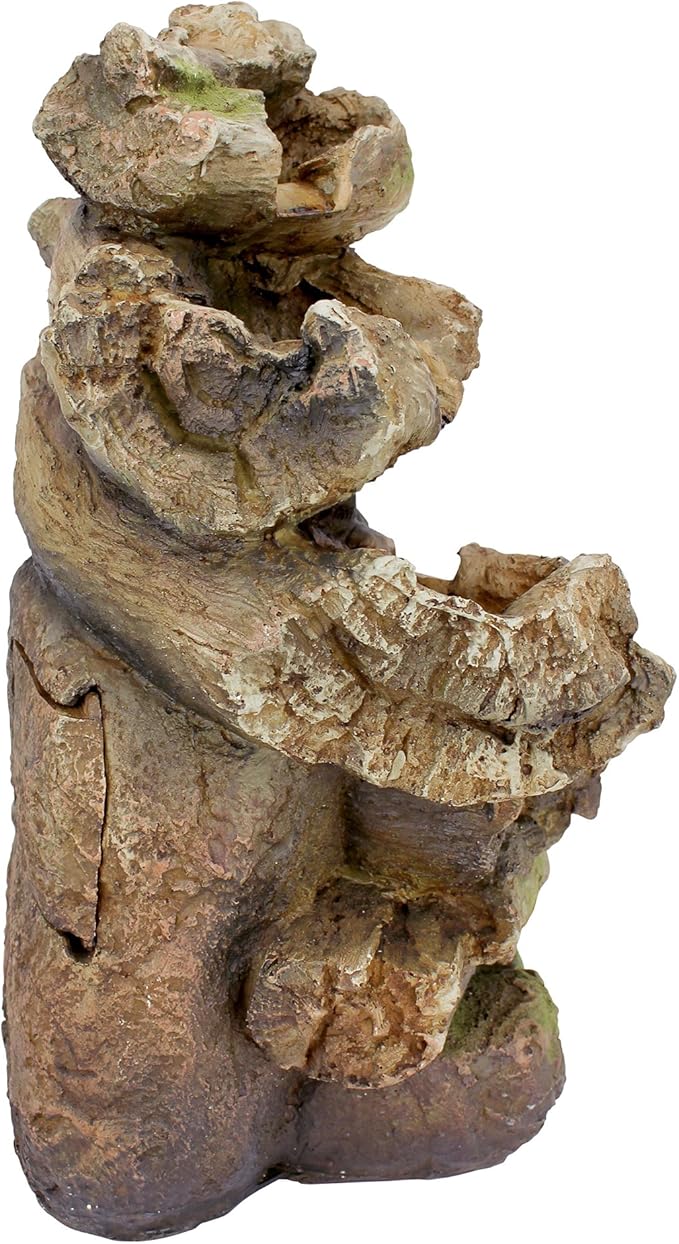 Design Toscano Mesquite Falls Illuminated Garden Fountain, 12.5 x 10 x 17.5