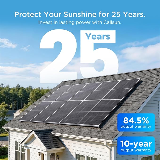 N-Type 16BB 200W Bifacial Solar Panel, 200W Solar Panel for 12V Battery Systems, 25% High Efficiency, Dual-Module Anti-Shade Design, for RV Van Rooftop Home Off-Grid - Image 9