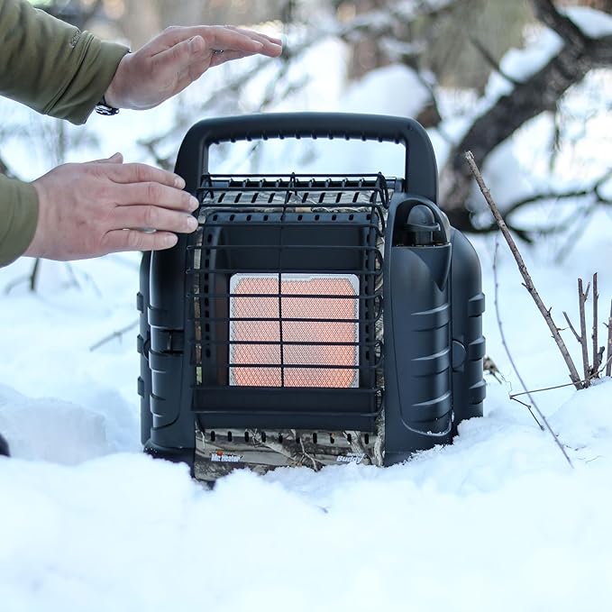 Mr. Heater MH12B Hunting Buddy Space Heater, Regular, Camouflage