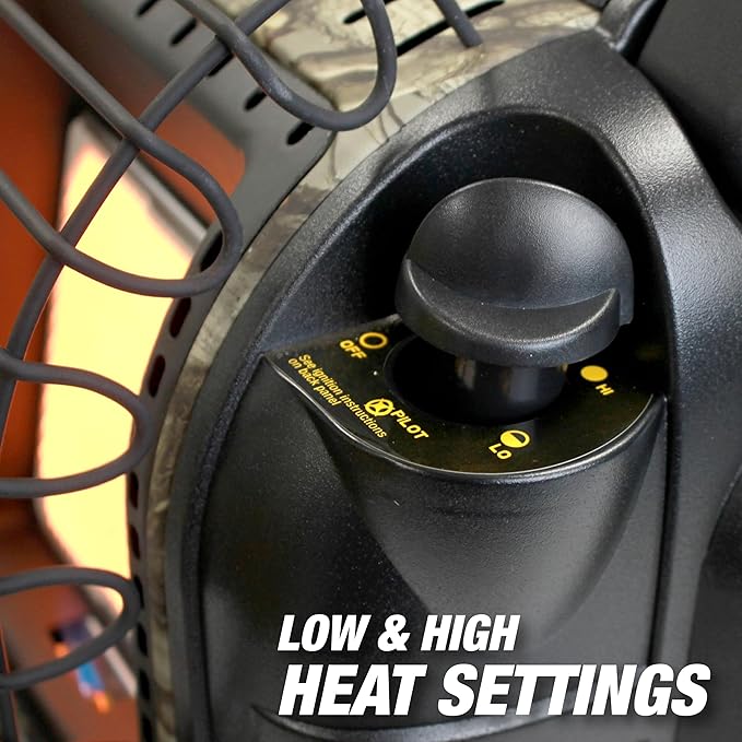 Mr. Heater MH12B Hunting Buddy Space Heater, Regular, Camouflage