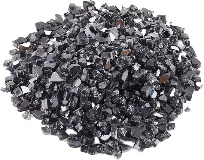 HeatPro Fir Pit Glass,Black Reflective - Image 4