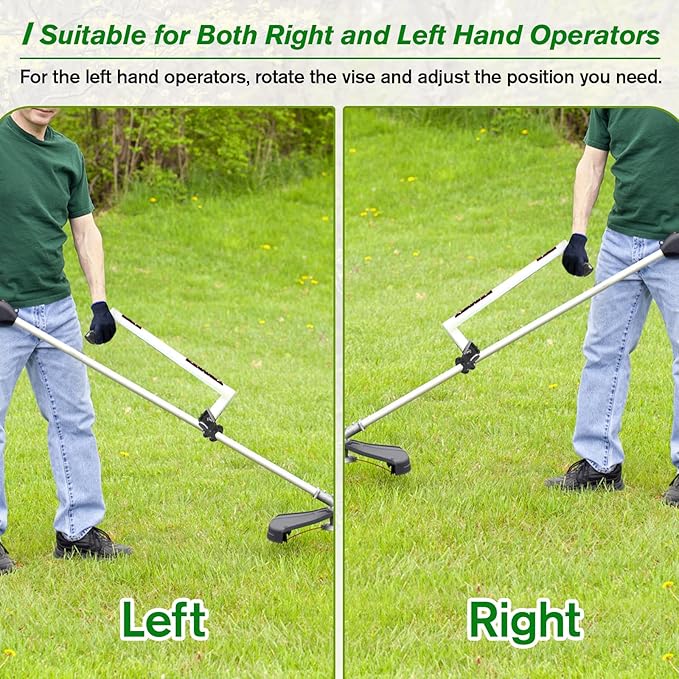 Upgraded Weedeater Handle, WeedEater Trimmer Handle Extension Lawn Ergonomic String Trimmer for Back Saver, Lawn Care and Landscaping-17.7IN - Image 6