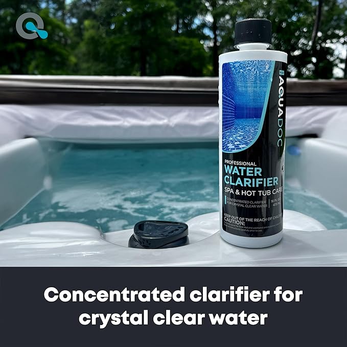 Spa Clarifier & Hot Tub Clarifier for Fast Acting Cloudy Water Treatment, The Spa Clarifier Hot Tub Owners Love, Use Our Hot Tub Water Clarifier to Keep Your Spa Clear & Balanced - MAV AquaDoc 16oz - Image 2