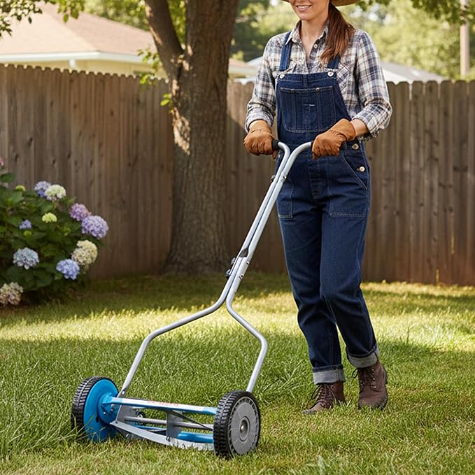 American Lawn Mower Company 2204-14 14-Inch 4-Blade Push Reel Lawn Mower - Image 4