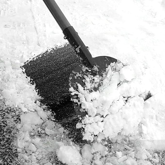 Walensee Flat Shovel, Heavy Duty Floor Scraper Long Handle for Weeding, Moss Removal, Lawn Edging & Outdoor Cleaning, Metal Garden Cleaning Shovel Scraper for Patio, Driveway, Sidewalk, Yard - Image 8