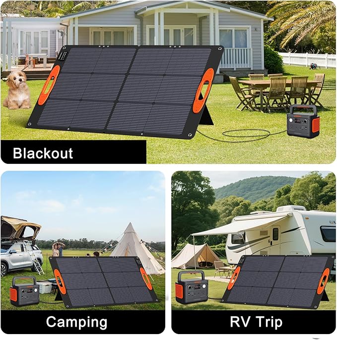 SOKIOVOLA N-Type 16BB 100W Portable Solar Panel 18V ETFE Portable Foldable Solar Charger NextGen 25% High Conversion Folding Solar Panel for Camping Outdoor RV - Image 7