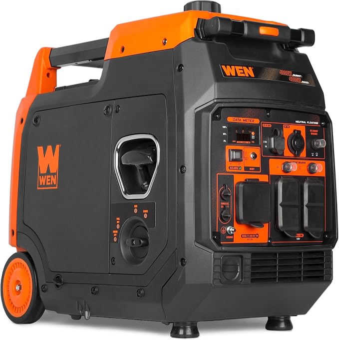 WEN Quiet and Lightweight 4800-Watt RV-Ready Portable Inverter Generator with Fuel Shut Off (56477i) by WEN