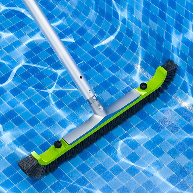 Sepetrel 20” Pool Brush Head for Cleaning Walls,Heavy Duty Inground/Above Ground Swimming Pool Scrub Brushes with Premium Strong Bristle & Reinforced Aluminium Back - Image 6