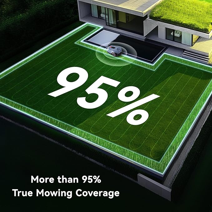 Neomow X SE 3D LiDAR Slam Mapping Robot Lawn Mower Perimeter Wireless for 3/4 Acres AI Vision Obstacle Avoidance with 4G, No RTK Antenna Required, App Control, GPS, IPX5, Anti-Theft, Queit - Image 7