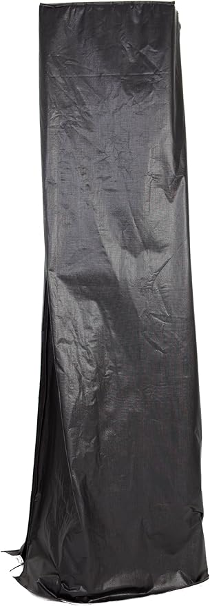 Fire Sense 60949 Vinyl Cover Full Length Outdoor For Patio Heaters With Square Reflectors Heavy Duty 10 Gauge Felt Lined Waterproof Weather Resistant With Zipper - Square Patio Heater