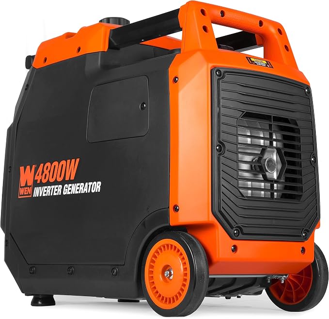 WEN Quiet and Lightweight 4800-Watt RV-Ready Portable Inverter Generator with Fuel Shut Off (56477i) - Image 3