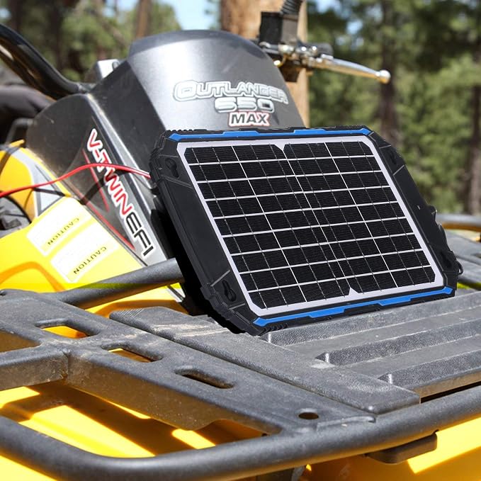 SUNER POWER Waterproof 10W 12V Solar Battery Charger & Maintainer Pro, Built-in UltraSmart MPPT Charge Controller, 10 Watt Solar Panel Trickle Charging Kits for Car Automotive Boat Marine RV Trailer - Image 6