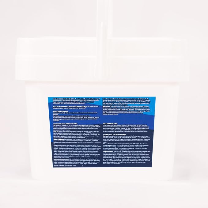 Xtremeclear 3" Swimming Pool Chlorine Tablets 99% Pure Tri-Chlor| Long Lasting & Slow Dissolving | Pro-Grade Pool Sanitizer | 5 Pounds Bucket - Image 8