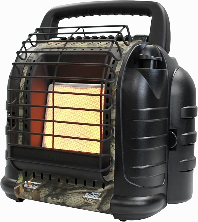 Mr. Heater MH12B Hunting Buddy Space Heater, Regular, Camouflage