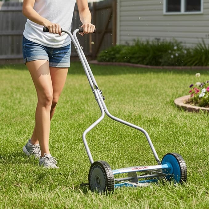 American Lawn Mower Company 2204-14 14-Inch 4-Blade Push Reel Lawn Mower - Image 5